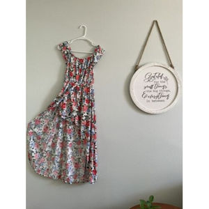 Floral Romper Dress Size M